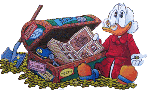 Gif animé Picsou tresor